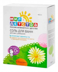 Соль для ванн с ромашкой 500 г