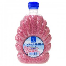 Соль для ванн Ракушка роза 630 г