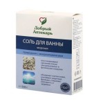 Соль морская для ванны, Добрый Аптекарь 500 г Доктор Аква природная с микроэлементами