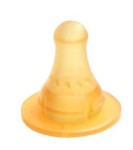 Соска латексная для бутылочки, Lubby (Лабби) р. L 1 шт арт. 15159/4656 быстрый поток с 6 мес+ блистер