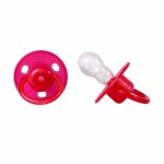 Соска-пустышка силиконовая, Пома 1 шт арт. 4512 круглой формы