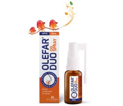 Олефар Дуо БАД масляный для горла спрей 20 мл
