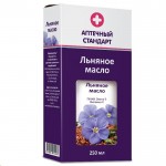 Масло льняное, Аптечный стандарт 250 мл 1 шт БАД к пище