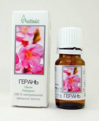 Масло герани СиНаМ эфирное 10 мл