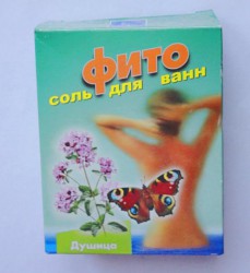Соль-фито для ванн душица 500 г