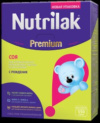 Смесь безмолочная Нутрилак Соя 350 г