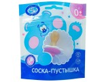 Соска-пустышка латексная, тип 2 исполнение А Ромашка 2 (с кольцом) в индивид. упак.