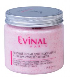 Скраб Evinal мягкий с экстрактом плаценты 150 мл