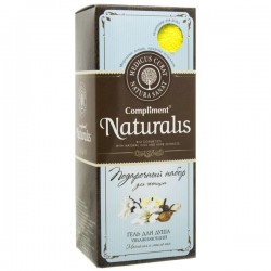 Набор Compliment №712 Натуралис гель для душа Магнолия и масло Ши + полотенце 335 мл