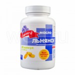 Масло льняное, капсулы 1350 мг 60 шт
