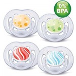 Соска-пустышка силиконовая, Avent (Авент) 2 шт арт. 84980 Фри Флоу Дизайн 6-18 мес.