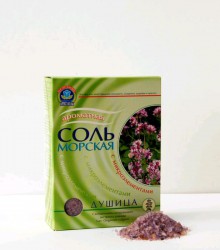 Соль морская для ванн душица 500 г