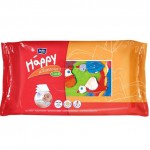 Салфетки влажные детские, Bella (Белла) 64 шт бэби хэппи Деликат с витамином Е оранжевые