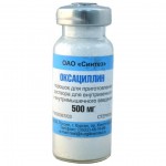 Оксациллин, порошок для приготовления раствора для внутривенного и внутримышечного введения 500 мг 50 шт флаконы