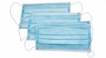 Маска медицинская одноразовая, 1 шт 3-х слойная хирургическая на резинках 2400003675805