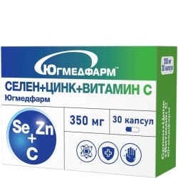 Селен+цинк+витамин C 30 шт. капс. 350 мг
