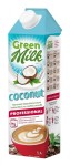 Напиток, Green Milk (Грин Милк) 1 л кокосовый