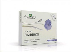 Масло льняное 100 шт. капс. 0.3 г