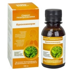 Сироп подорожника Бронхинорм 100 мл