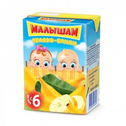 Сок Фрутоняня Малышам яблоко банан с 6 мес 200 мл