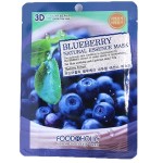 Маска для лица тканевая, FoodaHolic (ФудаХолик) 23 г 3D с экстрактом голубики
