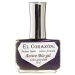 Лак для ногтей, El Corazon (Эль Коразон) 16 мл Актив био-гель хвост павлина 423/1062